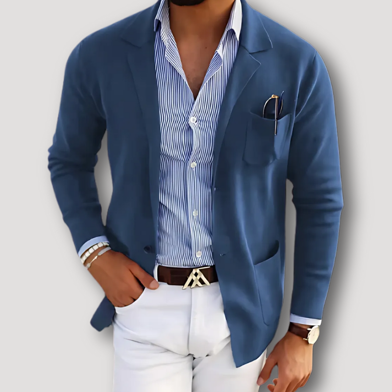 Liam™ - Sophisticated Wrap Cardigan