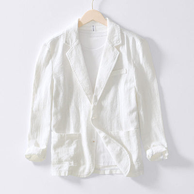 Isaac™ - Elegant Linen Blazer