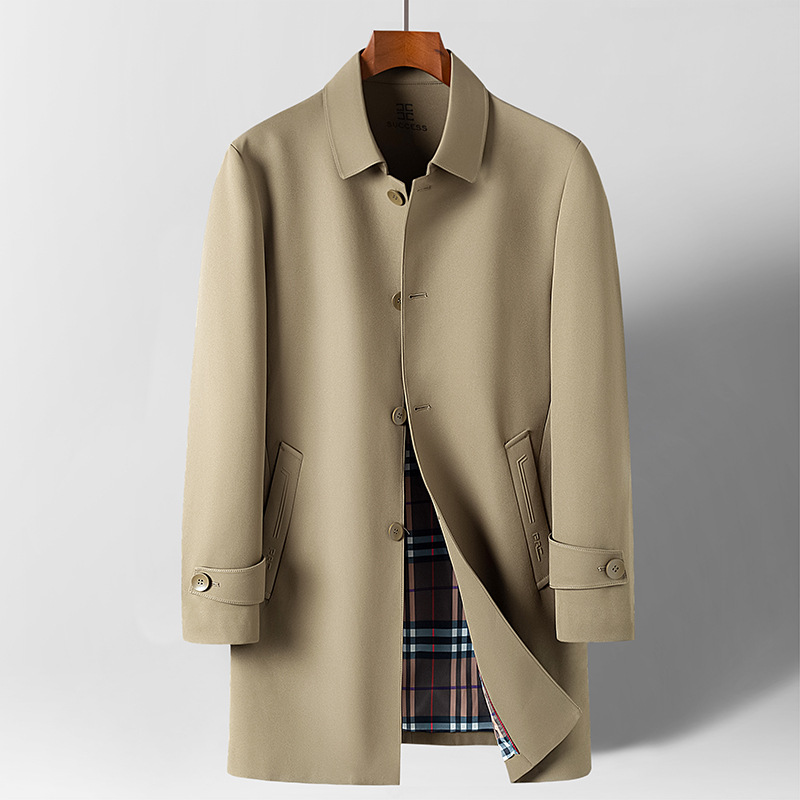 Cole™ - Stylish Checkered Coat