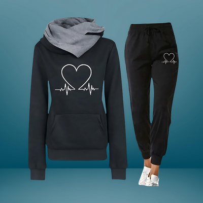 Amelia™ - Comfortable Heart Tracksuit