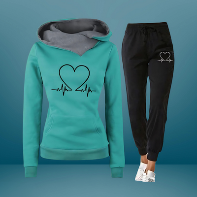 Amelia™ - Comfortable Heart Tracksuit