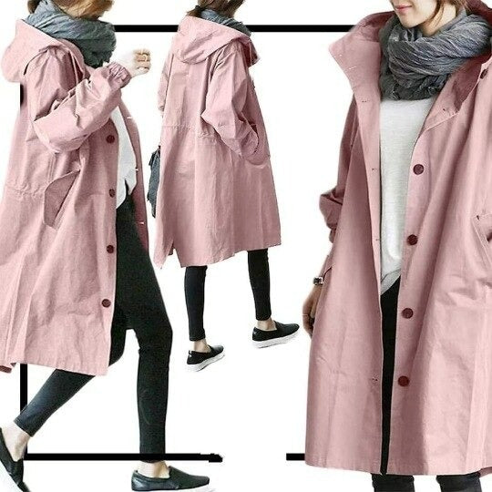 Aubrey™ – Stylish Waterproof Trench Coat