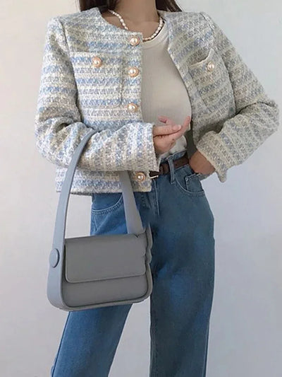 Victoria™ - Elegant Tweed Blazer