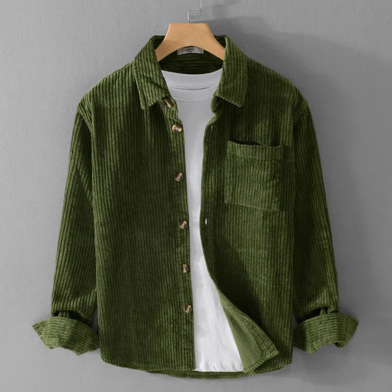 Hunter™ - Corduroy Shirt with Long Sleeves