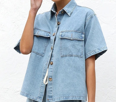 Ellie™ -  Vintage Denim Suit Set