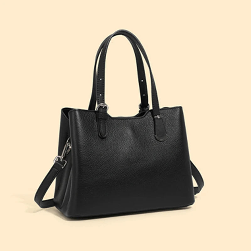 Aria™ - 3 Layers Cow Genuine Leather Shoulder Bag