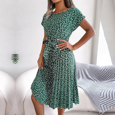 Victoria™ - Chic High Waist Spring Dress