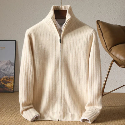 Owen™ - Comfortable Merino Wool Business Cardigan