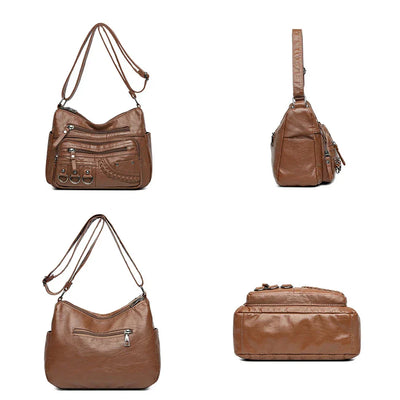 Olivia™ Vintage Charm | Soft Zipper Bag