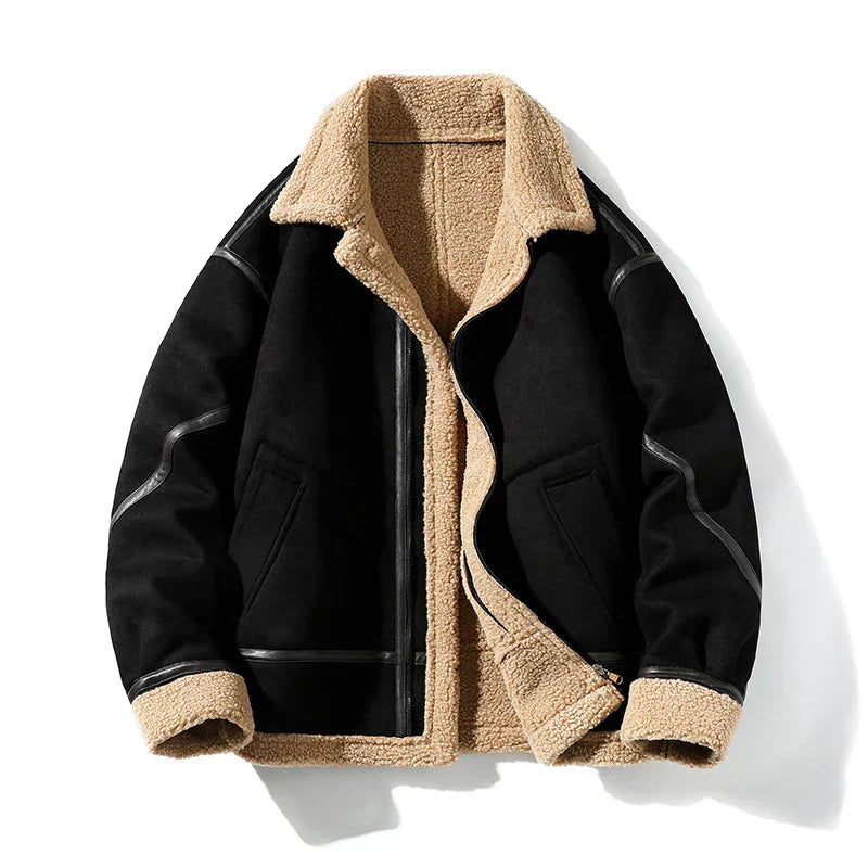 Benjamin™ - Vintage Style Warm Suede Jacket