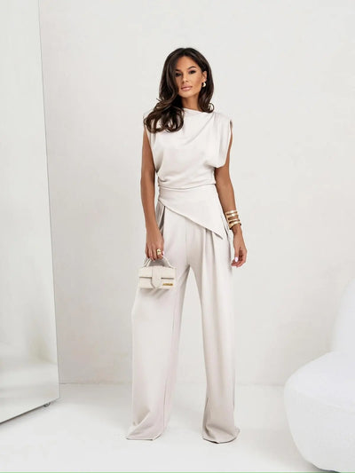 Avery™ - Elegant Top and Pants Set