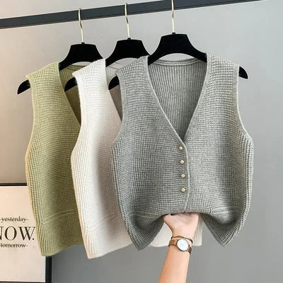 Alyssa™ - Stylish Warm Knitted Vest