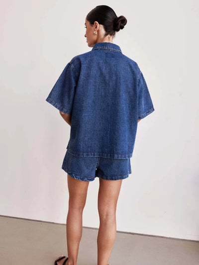 Ellie™ -  Vintage Denim Suit Set