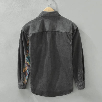 Benjamin™ - Comfortable Cordroy Long Sleeve Shirt