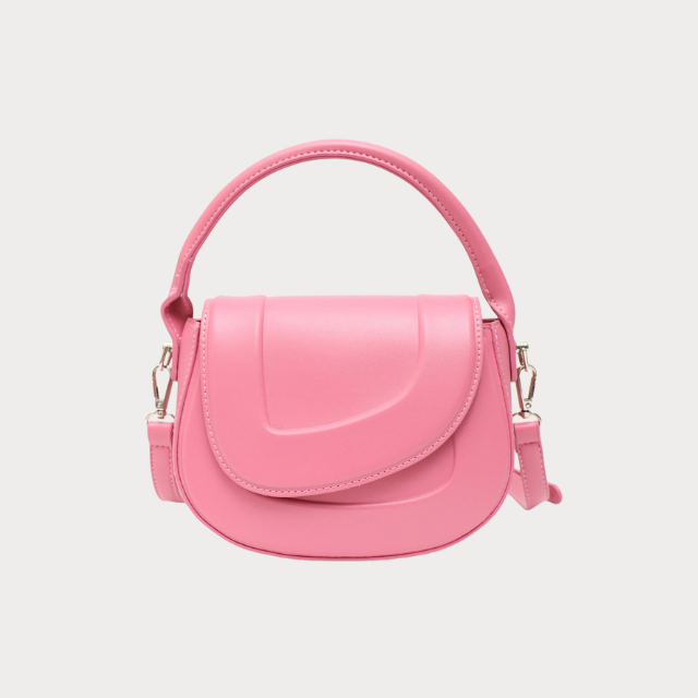 Charlotte™ Luxe Statement | Minimalist Saddle Bag