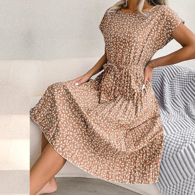 Victoria™ - Chic High Waist Spring Dress