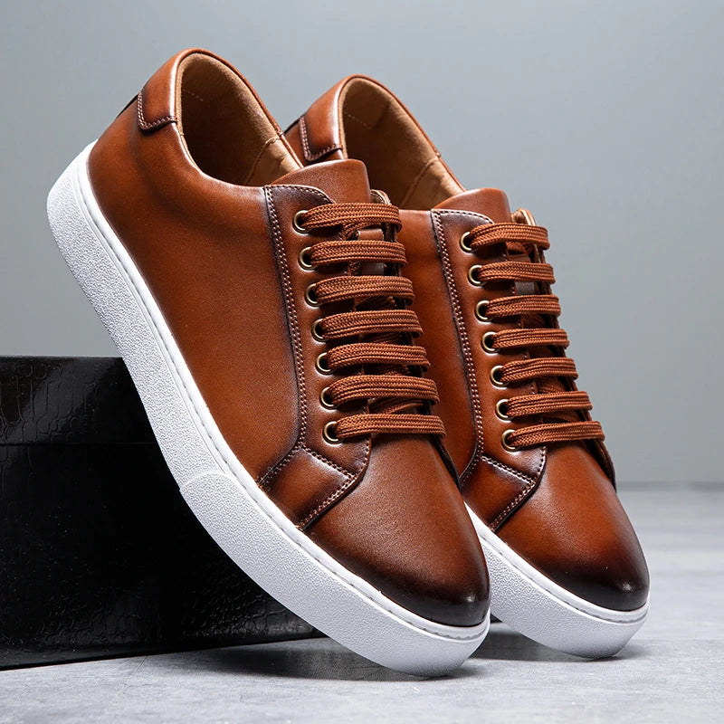 Carter™ - Comfortable Leather Sneaker