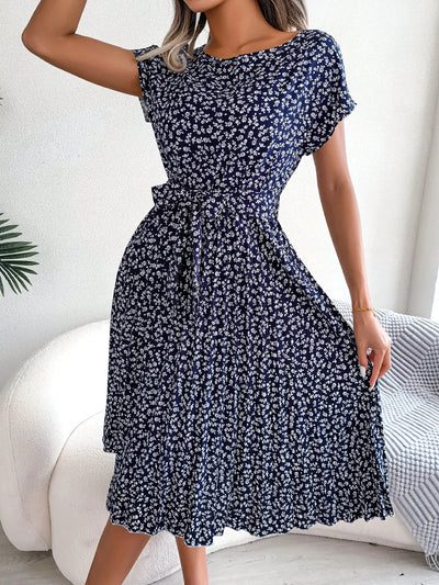 Victoria™ - Chic High Waist Spring Dress