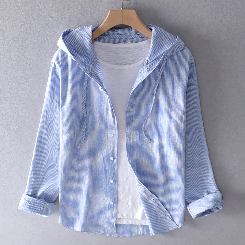Alyssa™ - Lightweight Hooded Blouse
