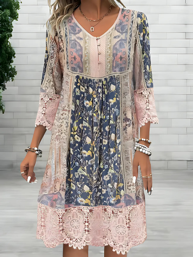 Sophia™ – Bohemian Chic Handmade Dress