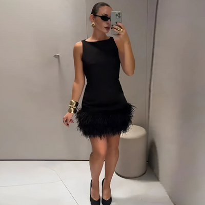 Sophia™ - Stylish Sleeveless Short Dress