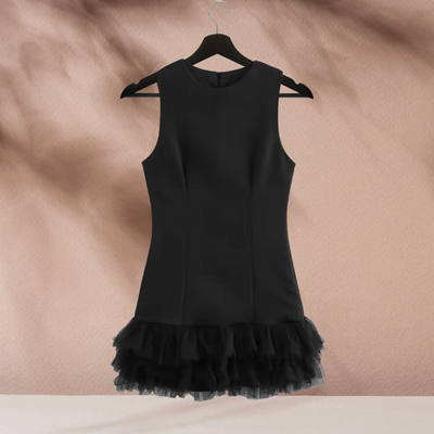 Grace™ - Chic Mesh Mini Dress