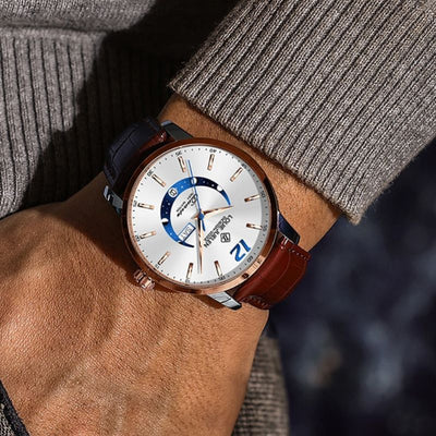 Ethan™ - Elegant Moonphase Watch