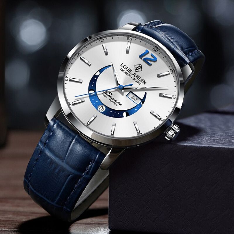 Ethan™ - Elegant Moonphase Watch
