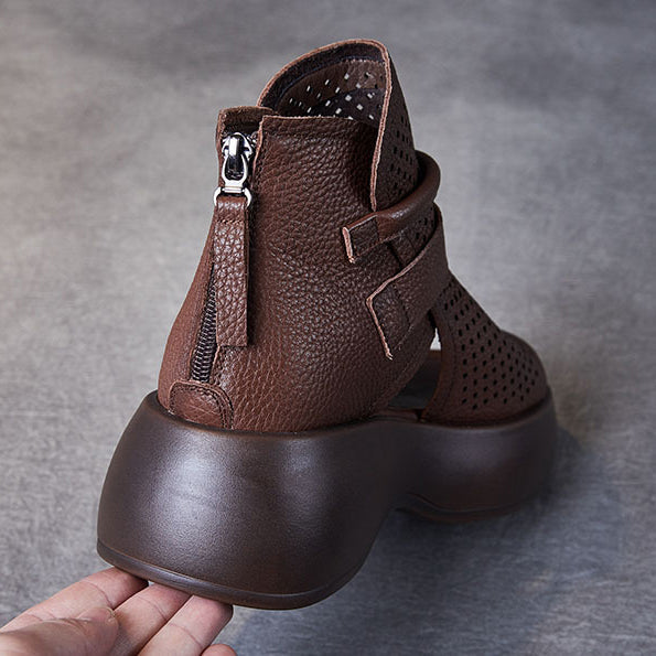 Lily™ - Timeless Leather Orthopedic Sandals