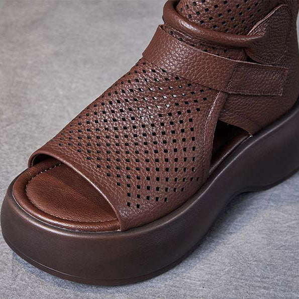 Lily™ - Timeless Leather Orthopedic Sandals