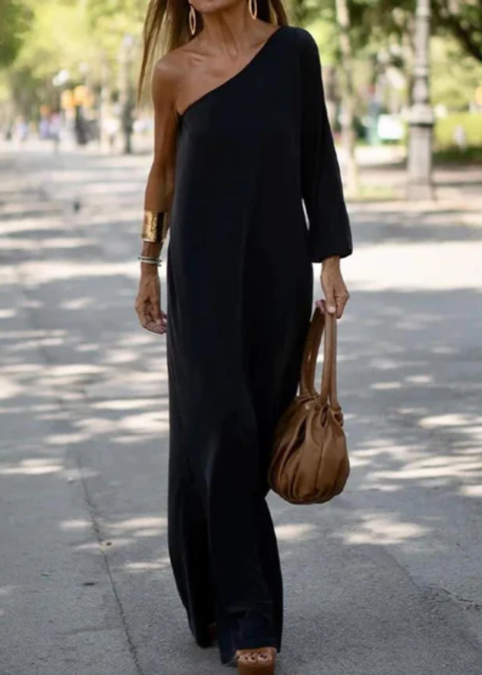 Isabella™ - Elegant One-Shoulder Dress