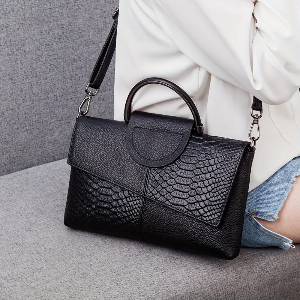 Grace™ Classic | Croc-Embossed Luxury Bag