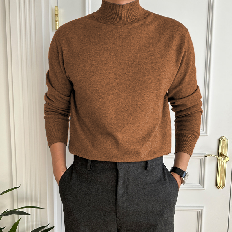 James™ - Comfortable Turtleneck Sweater