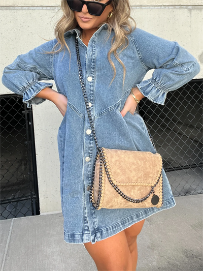 Aubrey™ - Casual Denim Dress