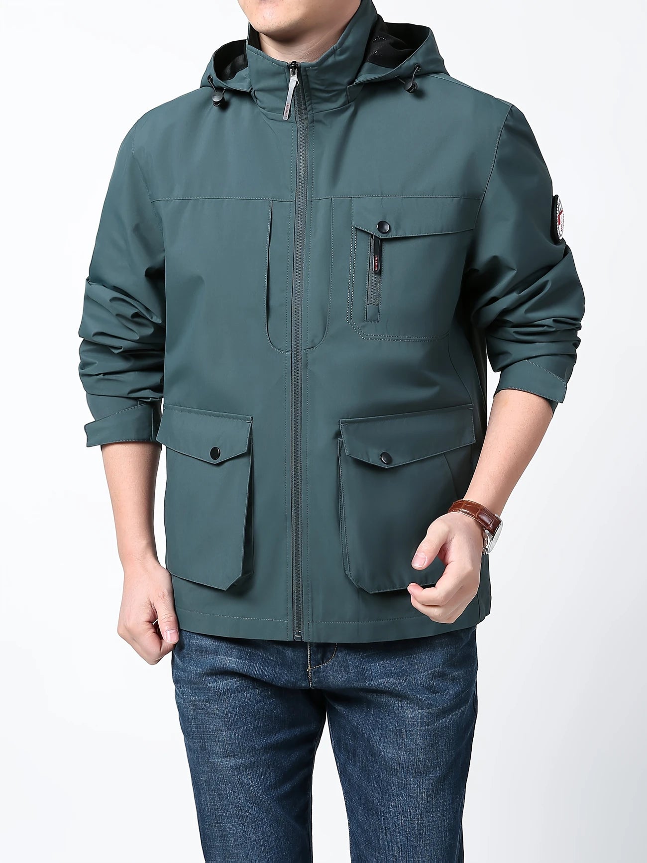 Henry™ - Comfortable Waterproof Jacket with Detachable Hood