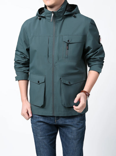 Henry™ - Comfortable Waterproof Jacket with Detachable Hood