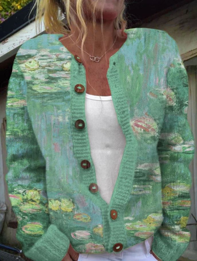 Lily™ - Soft Green Sweatshirt