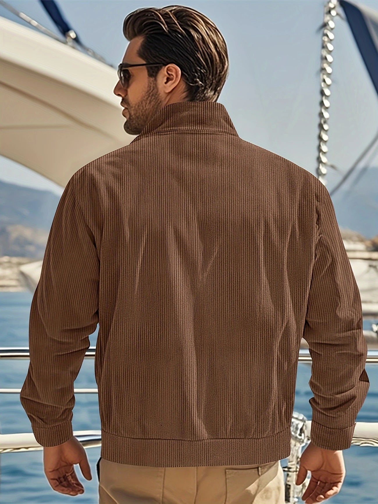 Alexander™ - Casual Corduroy Stand Collar Jacket