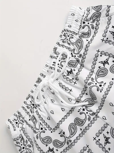 Lucas™ - Stylish Paisley Print Set