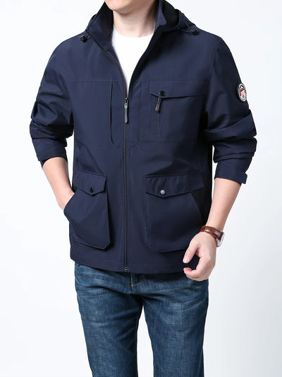 Henry™ - Comfortable Waterproof Jacket with Detachable Hood