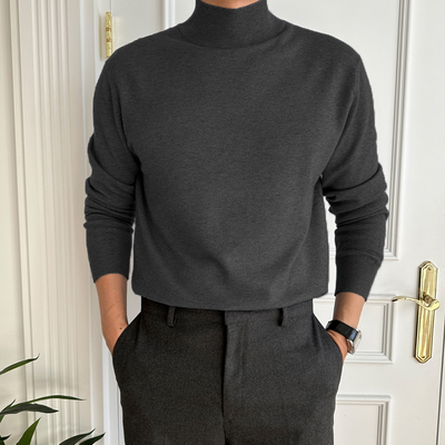 James™ - Comfortable Turtleneck Sweater