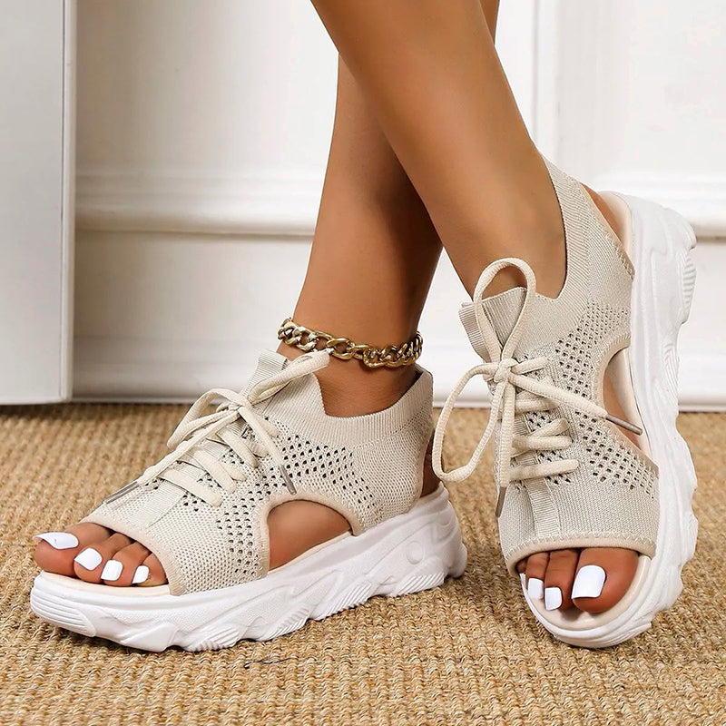 Lina™ - Stylish Breathable Platform Sandals