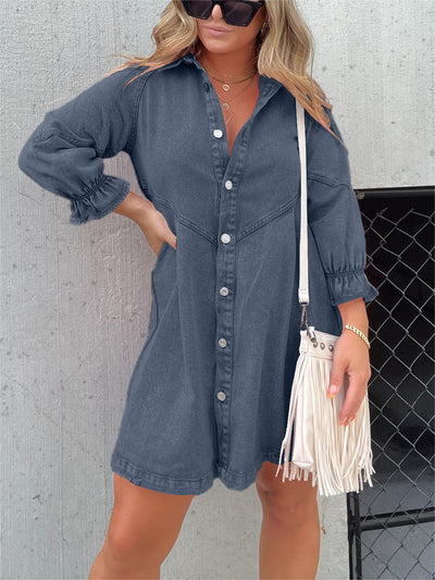 Aubrey™ - Casual Denim Dress