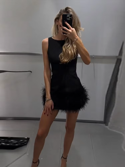 Sophia™ - Stylish Sleeveless Short Dress