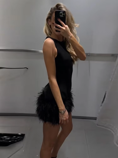 Sophia™ - Stylish Sleeveless Short Dress