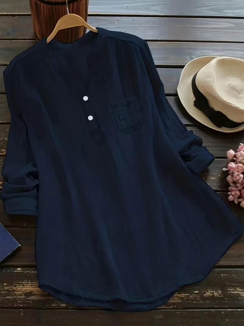 Alyssa™ - Comfortable Linen Shirt