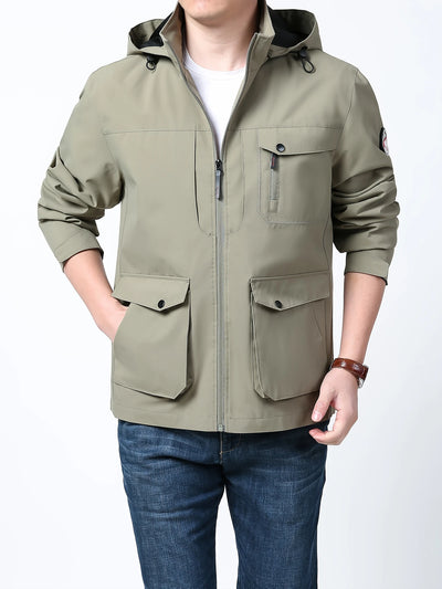 Henry™ - Comfortable Waterproof Jacket with Detachable Hood