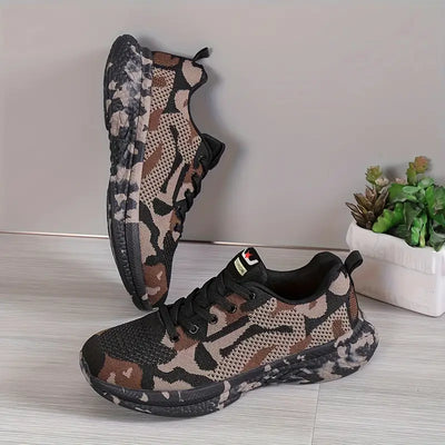 Layla™ - Comfy Wear-Resistant Camo Sneakers