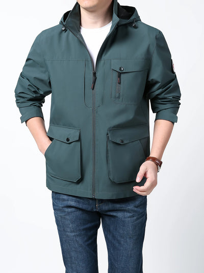 Henry™ - Comfortable Waterproof Jacket with Detachable Hood