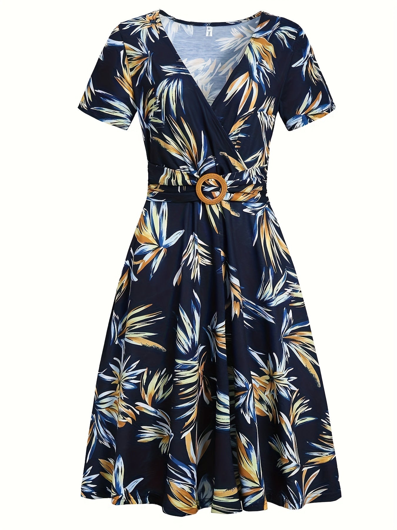 Victoria™ - Elegant Tropical Dress